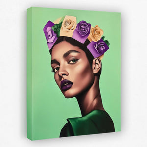 Regal Bloom - Luxury Wall Art