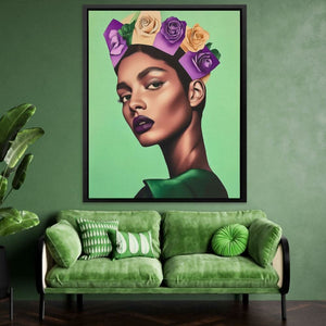 Regal Bloom - Luxury Wall Art