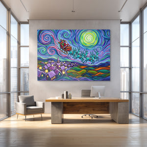 Reindeer Swirling Sky — Reindeer Swirling Sky Baller Office 1