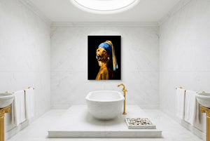 Retriever With Pearl โ retriever with pearl luxury bathroom interior 2 1port flush print