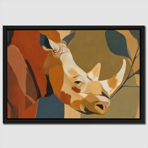 Rhino Earth Tones โ Rhino Earth Tones Close Up Landscape 68