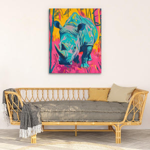 Rhino Glow - Luxury Wall Art