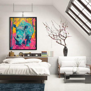 Rhino Glow - Luxury Wall Art
