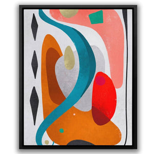 Rhombuses - Gray Art