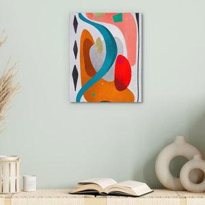 Rhombuses - Large Abstract Canvas Print