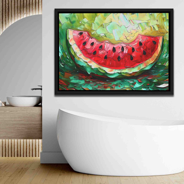 Ripe Watermelon in a room