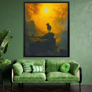 Rise of the Bull - Large Canvas Print