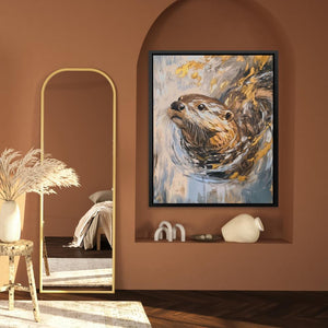 River Otter - Luxury Wall Art