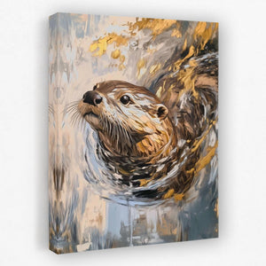 River Otter - Luxury Wall Art