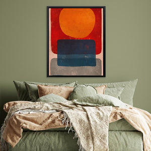 Rolly Squares - Framed Wall Art
