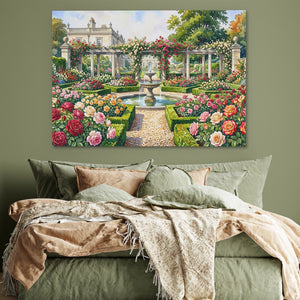 Rose Garden Paradise — Rose Garden Paradise Green Bedroom 161