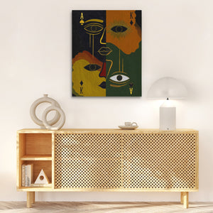 Royal Card Oracle - Luxury Wall Art