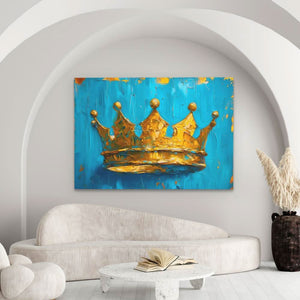Royal Emblem - Large Modern Canvas Print