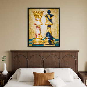 Royal Endgame Tension - Luxury Wall Art