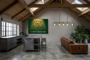 Royal Flush Spades โ royal flush spades modern minimalist living room 4 1land flush print