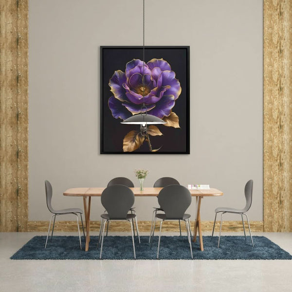 Royal Petals in a room