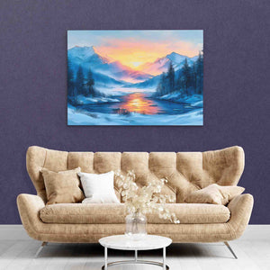 Royal Sunset - Luxury Wall Art