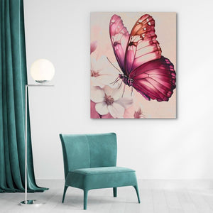 Ruby Wings - Luxury Wall Art