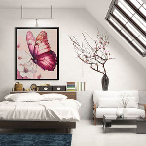 Ruby Wings - Luxury Wall Art