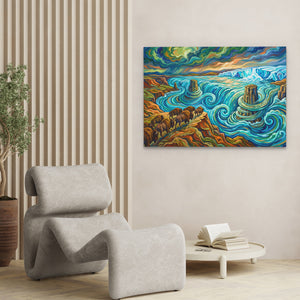 Rushing Buffalo Waters — Rushing Buffalo Waters baller book room land 159