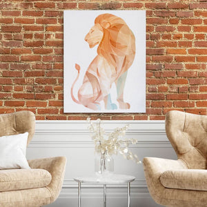 Sacred Awakening - Beige Wall Art for Bedroom