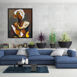 Sacred Geometry Prayer - Luxury Wall Art