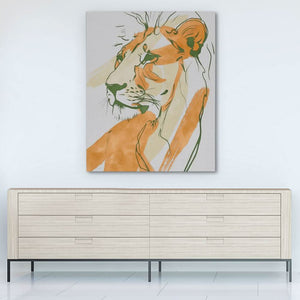 Sacred Solitude - Animals Art for Bedroom