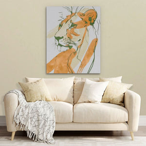 Sacred Solitude - Large Contemporary Canvas Print