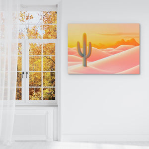 Saguaro at Sundown - Luxury Wall Art