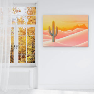 Saguaro at Sundown - Luxury Wall Art
