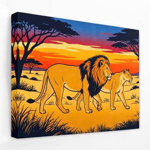 Sahara Pride Golden Hour — Sahara Pride Golden Hour Landscape Side View Mirror Wrap 85