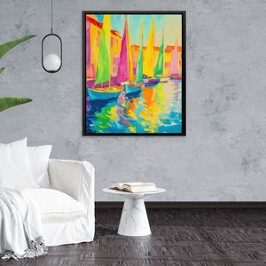 Sailing Spectrum - Luxury Wall Art