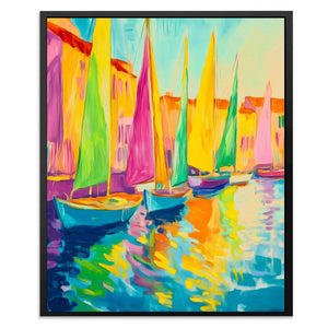 Sailing Spectrum - Luxury Wall Art
