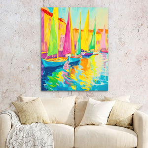 Sailing Spectrum - Luxury Wall Art