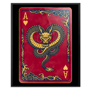 Samurai Ace Hearts Card — Samurai Ace Hearts Card Front Facing Portrait2 85