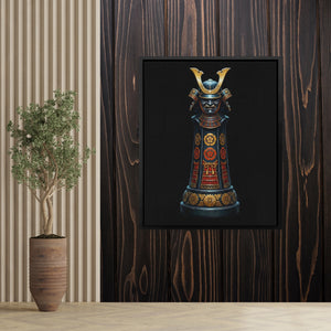 Samurai Chess King — Samurai Chess King Plant Wood Wall 172