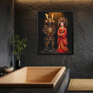 Samurai Couple Chess — Samurai Couple Chess Bamboo Bathroom Port 14