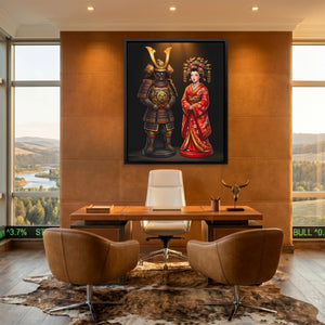 Samurai Couple Chess — Samurai Couple Chess Bullish Ranch Port 199