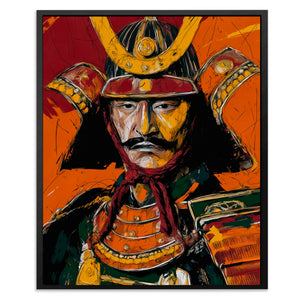Samurai Crimson Expressionist — Samurai Crimson Expressionist Front Facing Portrait2 13