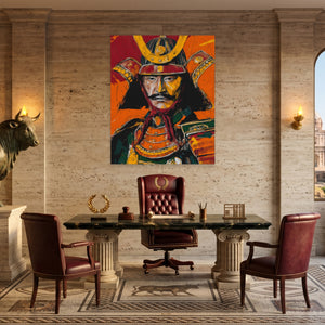 Samurai Crimson Expressionist — Samurai Crimson Expressionist Italian Bullish Port 45