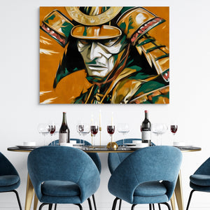 Samurai Golden Hour โ samurai golden hour sq dining room tables 1land flush print