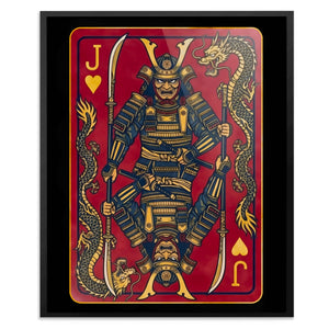 Samurai Jack Hearts Card — Samurai Jack Hearts Card Front Facing Portrait2 260