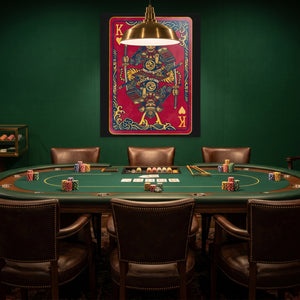 Samurai King Hearts Card — Samurai King Hearts Card Poker Room Green Port 411