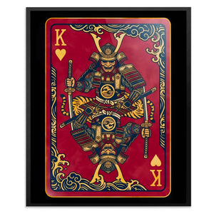 Samurai King Hearts Card — Samurai King Hearts Card Front Facing Portrait2 261