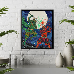 Samurai Lunar Duel — Samurai Lunar Duel New White Brick Port 96