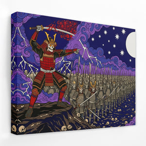 Samurai Skeleton Army — Samurai Skeleton Army Landscape Side View Mirror Wrap 87