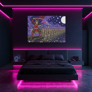 Samurai Skeleton Army — Samurai Skeleton Army Pink Neon Room Land 171
