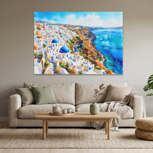 Santorini Azure Paradise — Santorini Azure Paradise Calm Vibes Land 85