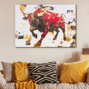 Scarlet Rampage - Luxury Wall Art