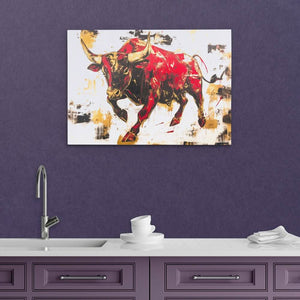 Scarlet Rampage - Luxury Wall Art